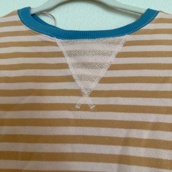 NWOT Free People Womens Classic Striped Crew Latte Combo - Picture 11 of 16